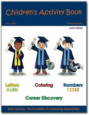 Children's Activity Book - Football Edition