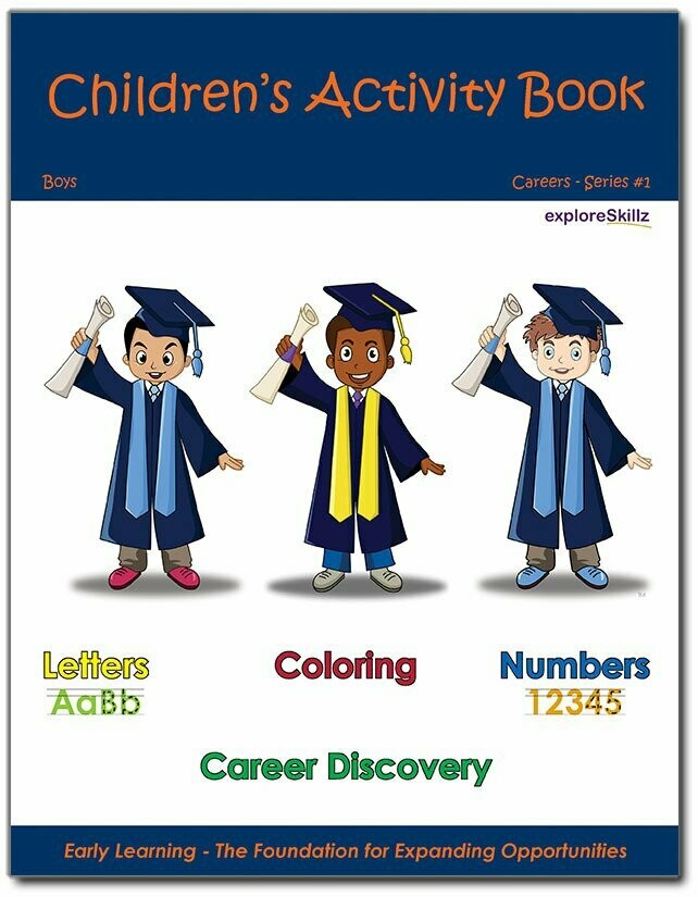 Children's Activity Book - Boys Edition