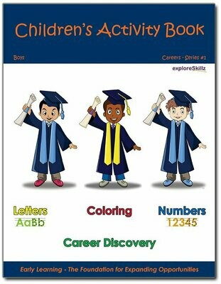 Children's Activity Book - Boys Edition
