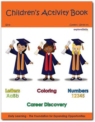 Children's Activity Book - Girls Edition