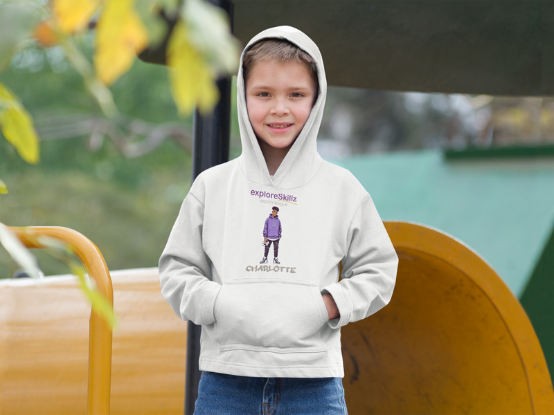 Team Charlotte Esports League Youth Pullover Hoodie