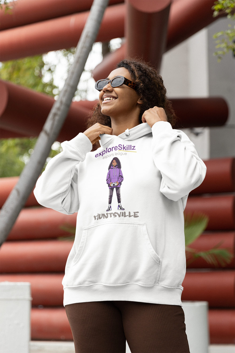Team Huntsville Esports League Women's Pullover Hoodie