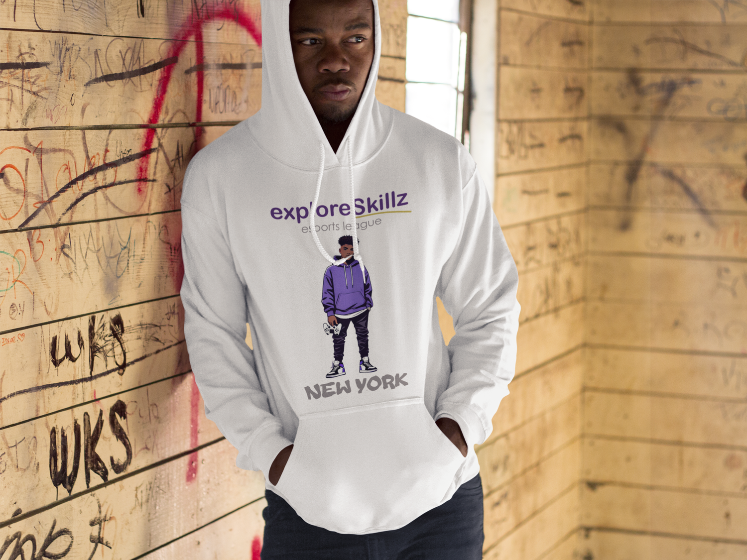 Team New York Esports League Men's Pullover Hoodie