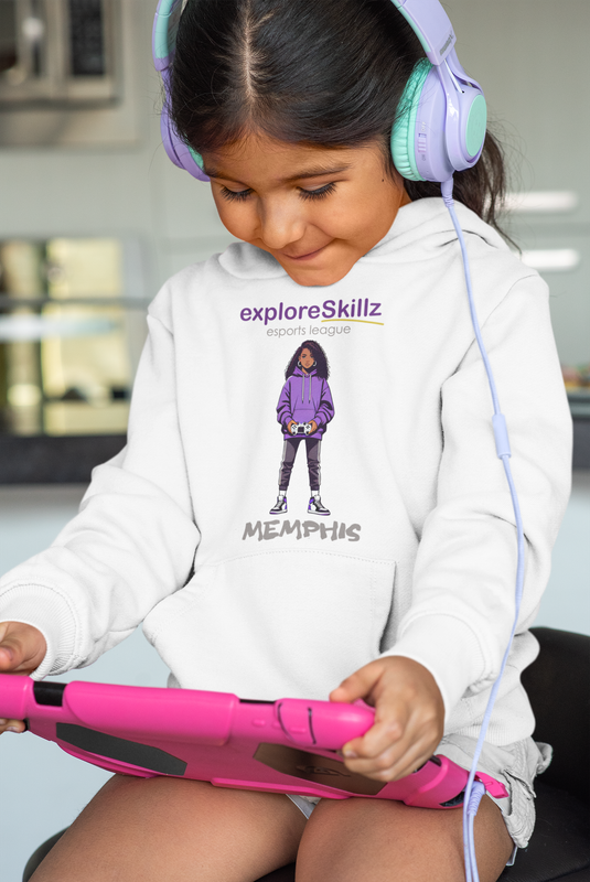 Team Memphis Esports League Youth Pullover Hoodie