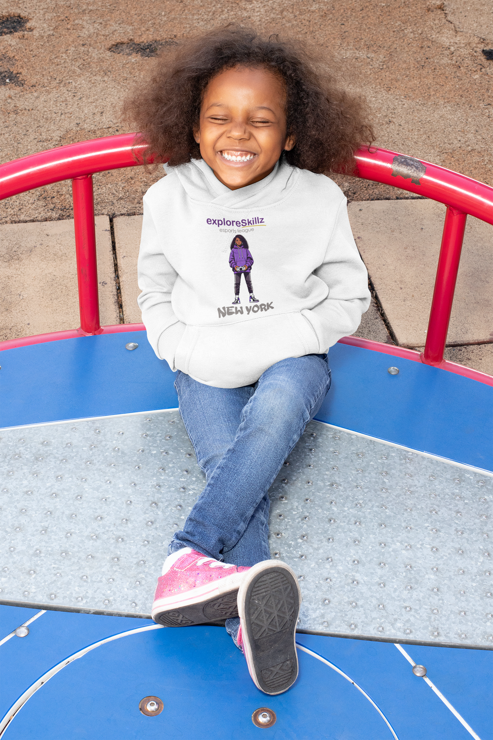 Team New York Esports League Youth Pullover Hoodie