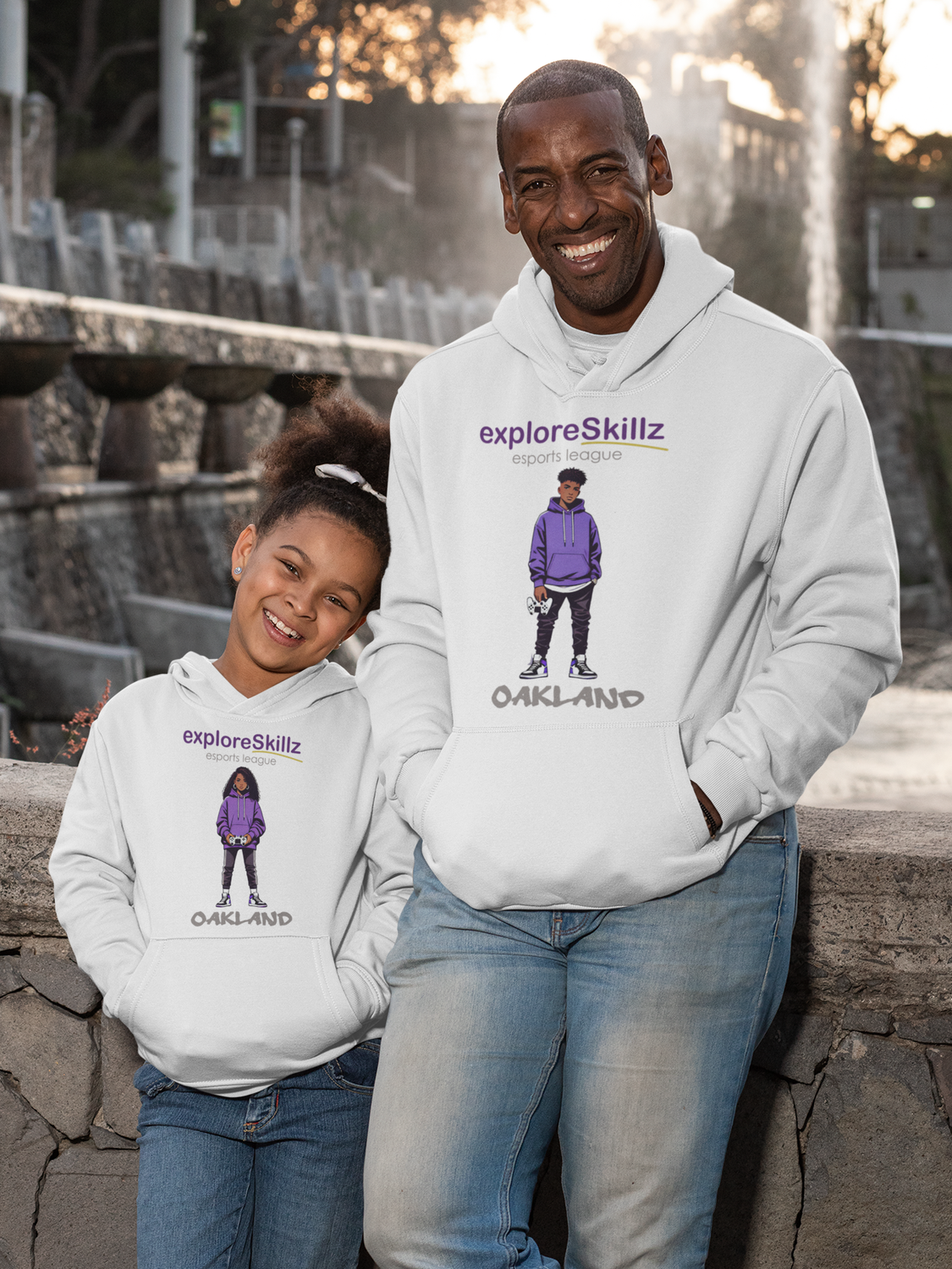 Team Oakland Esports League Youth Pullover Hoodie