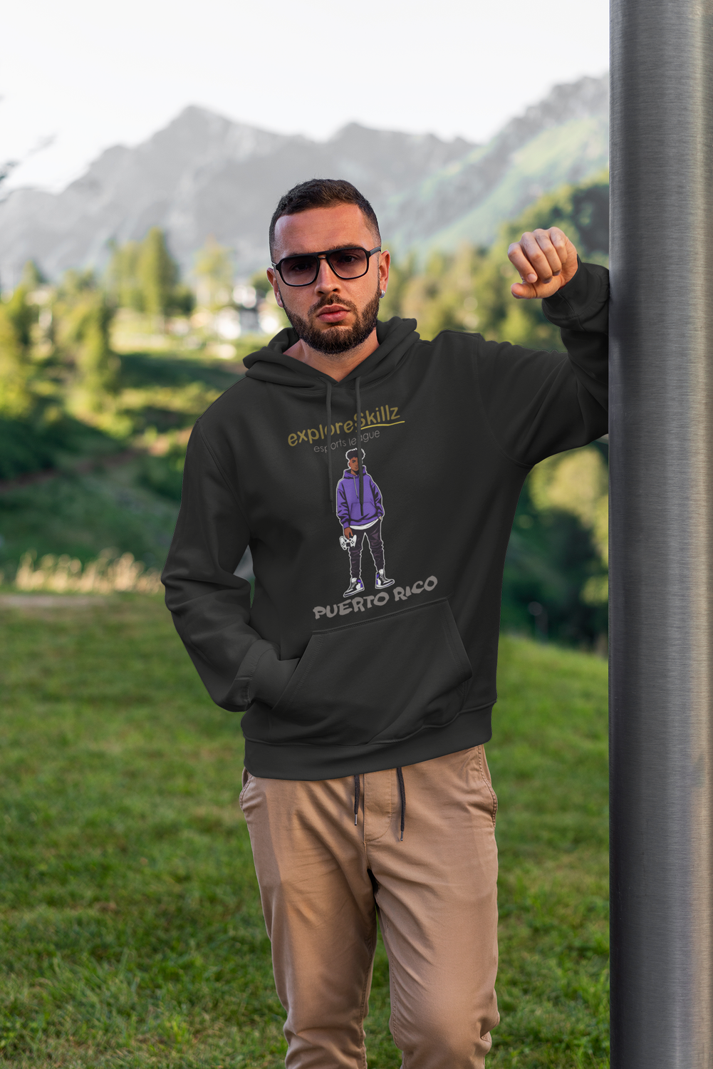 Team Puerto Rico Esports League Men's Pullover Hoodie