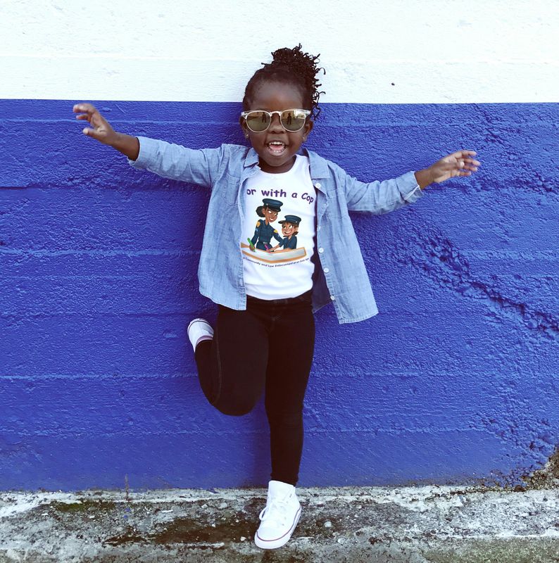 Color with a Cop Youth T-Shirt
