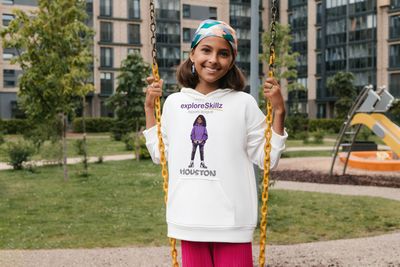 Team Houston Esports League Youth Pullover Hoodie