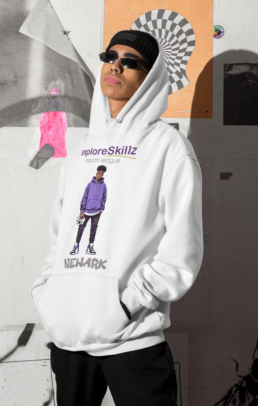 Team Newark Esports League Men's Pullover Hoodie Team Newark Esports League Men's Pullover Hoodie