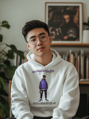 Team Indianapolis Esports League Men's Pullover Hoodie