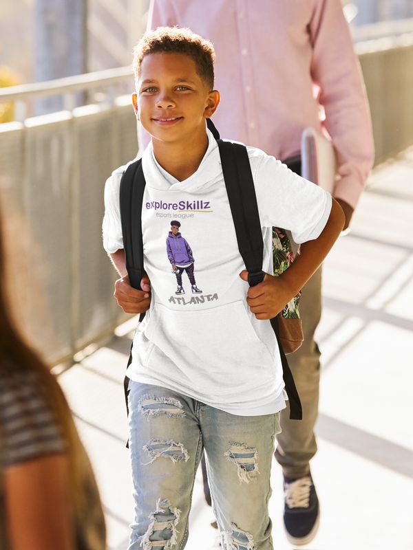 Team Atlanta Esports League Youth Pullover Hoodie