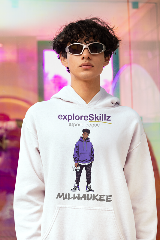 Team Milwaukee Esports League Men's Pullover Hoodie