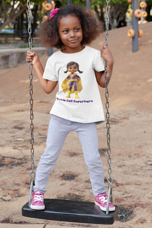 Color for a Cause Sickle Cell Superhero Youth T-Shirt