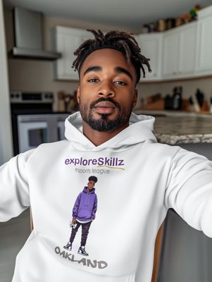 Team Oakland Esports League Men's Pullover Hoodie Team Oakland Esports League Men's Pullover Hoodie