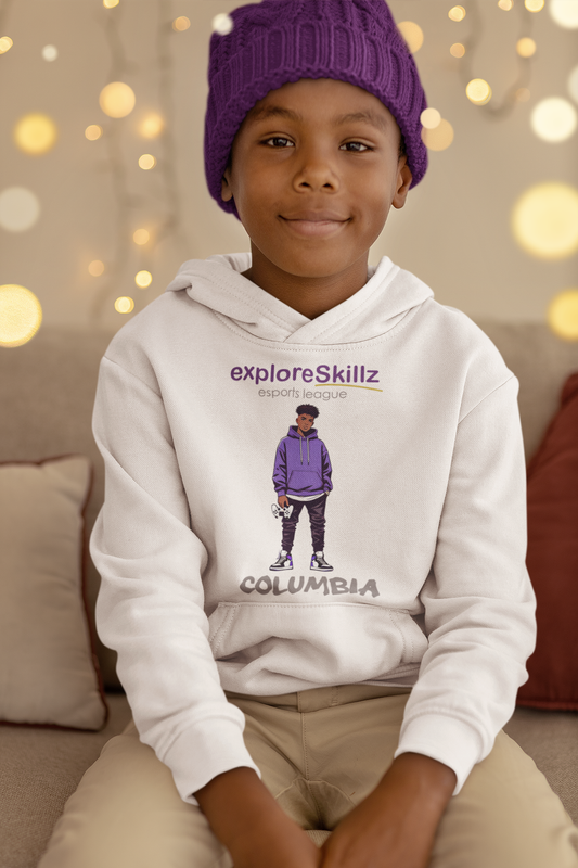 Team Colombia Esports League Youth Pullover Hoodie