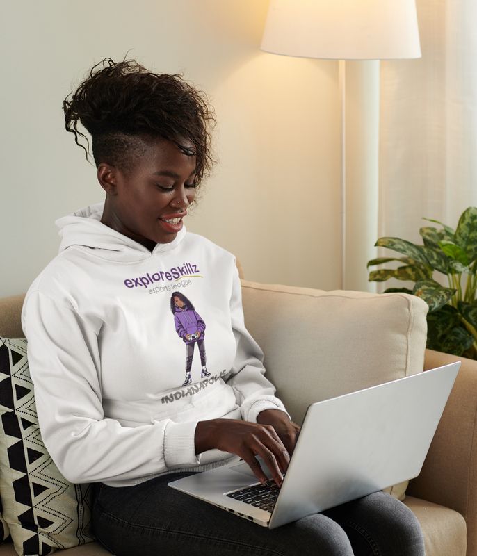 Team Indianapolis Esports League Women's Pullover Hoodie