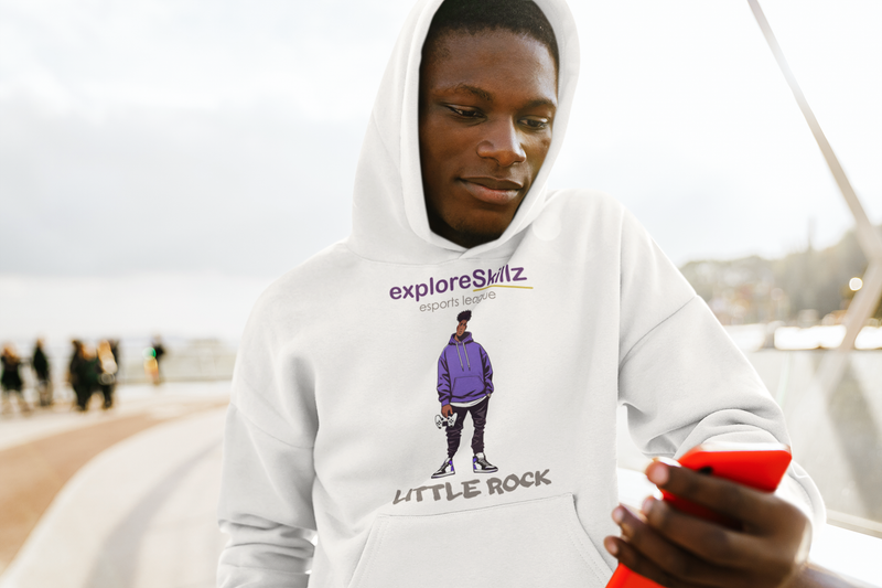 Team Little Rock Esports League Men's Pullover Hoodie