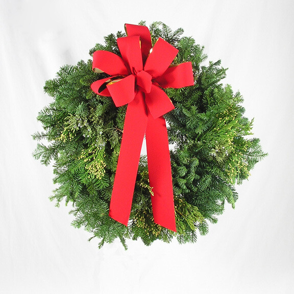 Festive Fresh Wreath