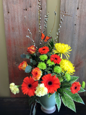 Gerbera and Rose to the Occasion