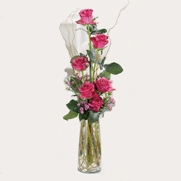 Rose Vase Arrangement