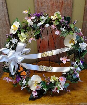 Wildflower Wreath (Faux)