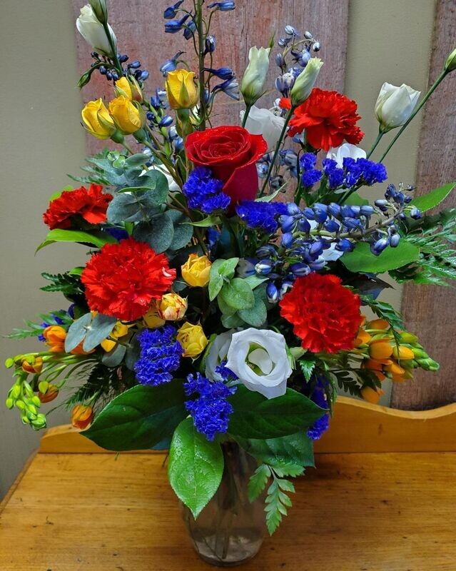 Bouquet of Fresh Cut Flowers Delivery Bowmanville, Oshawa Apple