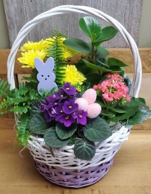 Easter Blooming Basket