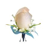 Pale Pink Boutonniere