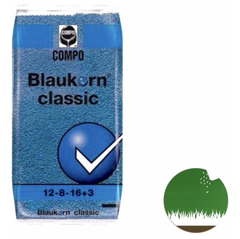 Fertilizante Nitrofoska Blaukorn N P K 12-8-16 (+3 + T E) - 2 kg