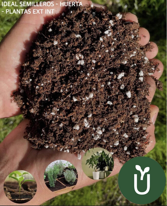 TIERRA SUSTRATO PREMIUM - Perlita - F Coco - Turba - Humus 10 L 