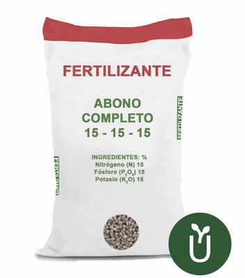 Fertilizante Granulado Triple 16 - 25 kg - Plantas Césped