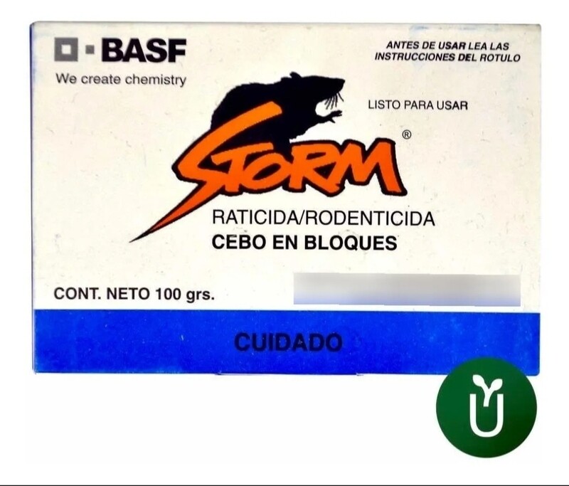 Raticida Caja 100g - Veneno Ratas - Envíos