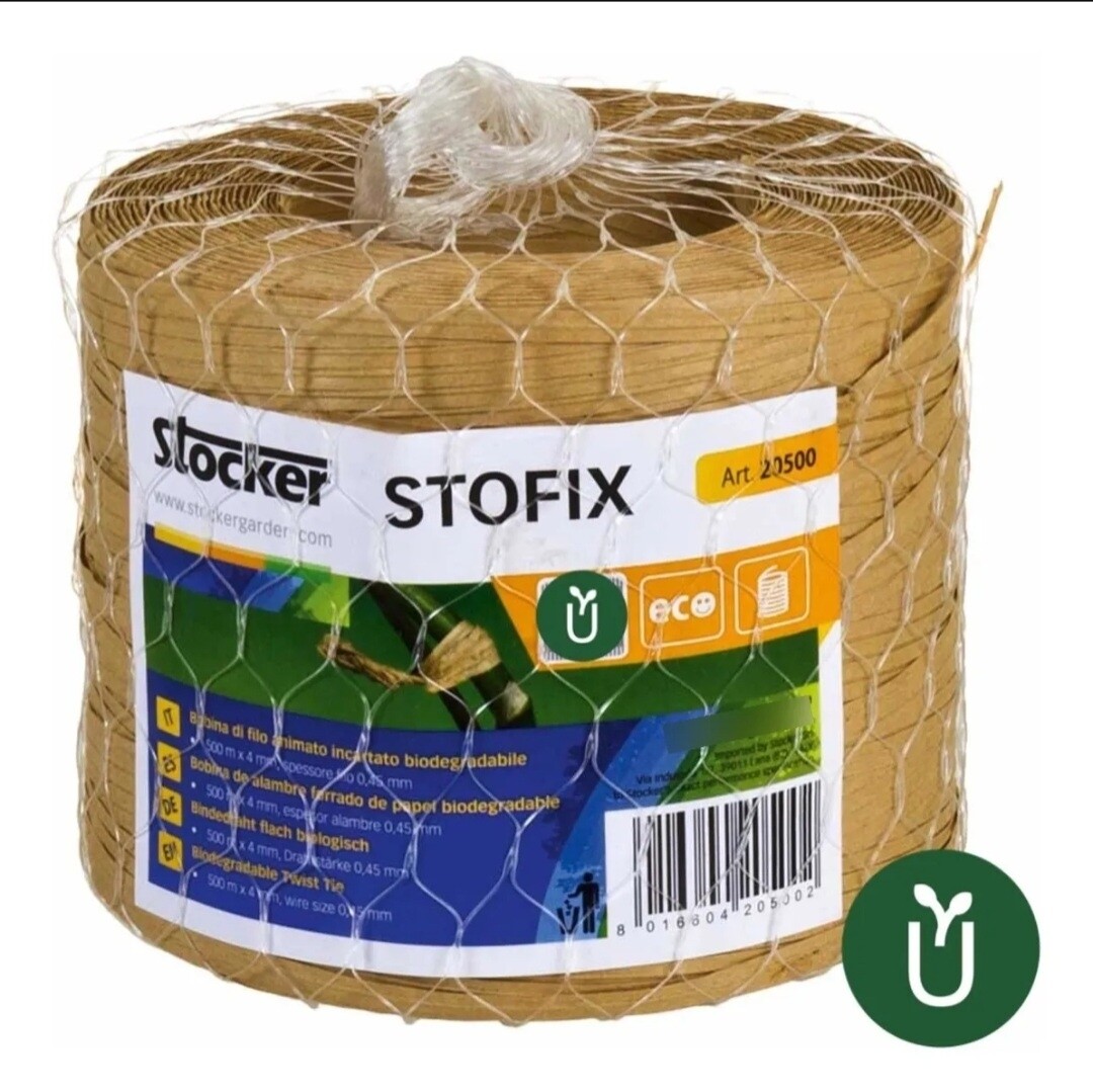 Alambre Forrado - Atado Plantas - Sujetador - Biodegradable