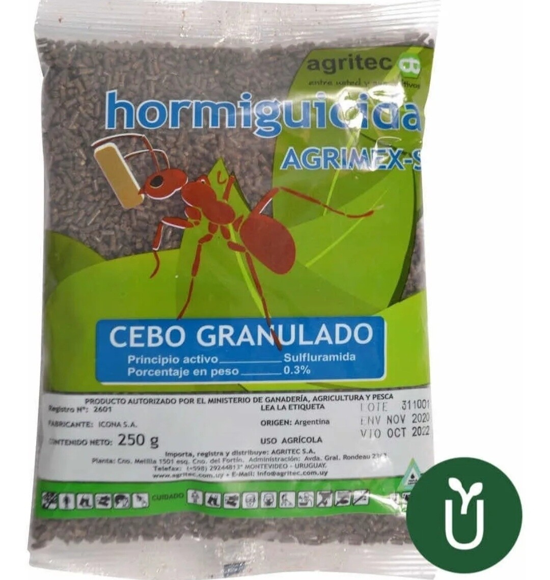 Cebo Granulado - Hormiguicida Hormigas Cortadoras - Envíos