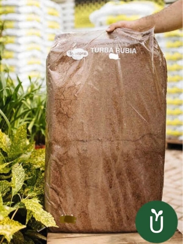 Turba Rubia - Sustrato Almácigos Plantines Plantas - 150 L