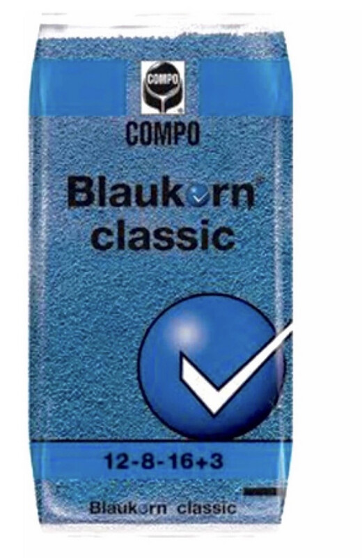 Nitrofoska Blaukorn N P K 12-8-16 (+3 + T E) - 25 kg