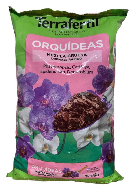 SUSTRATO PARA ORQUÍDEAS 