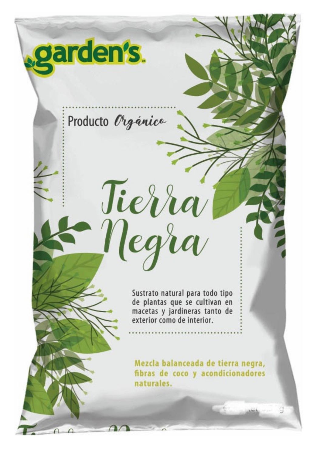 TIERRA NEGRA ABONADA CON MANTILLO - 5 kg 10 L