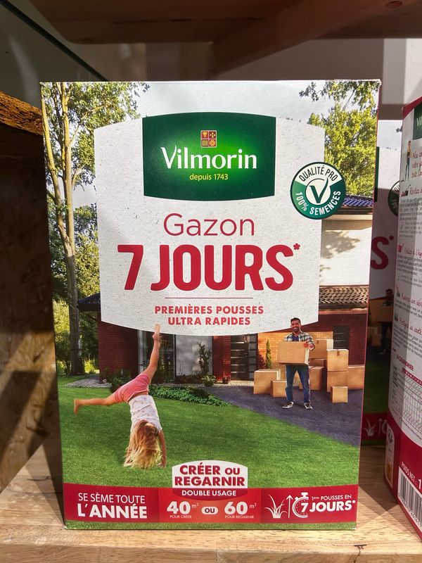 Semillas Césped 7 JOURS 