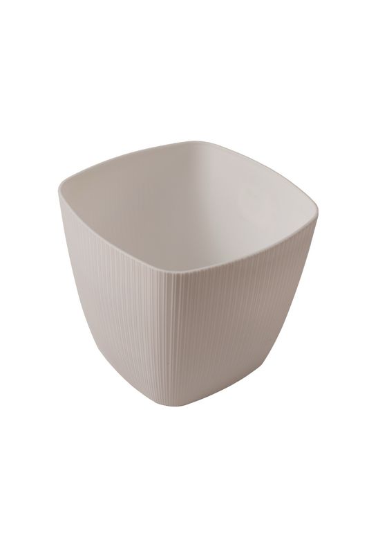 MACETA VERCELLI CUADRADA 24CM