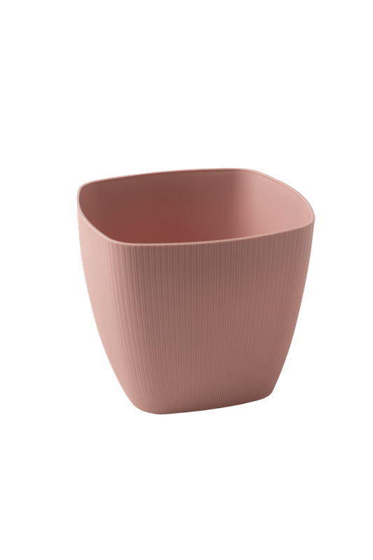 MACETA VERCELLI CUADRADA 24CM