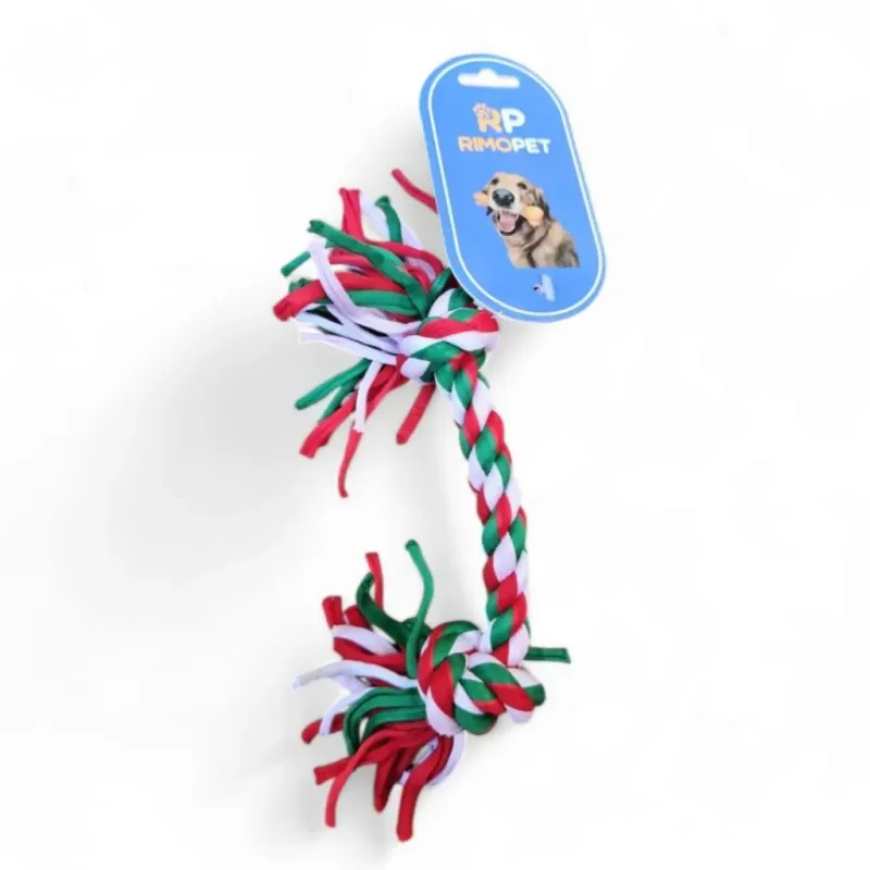 JUGUETE MASCOTA CUERDA 2 NUDOS