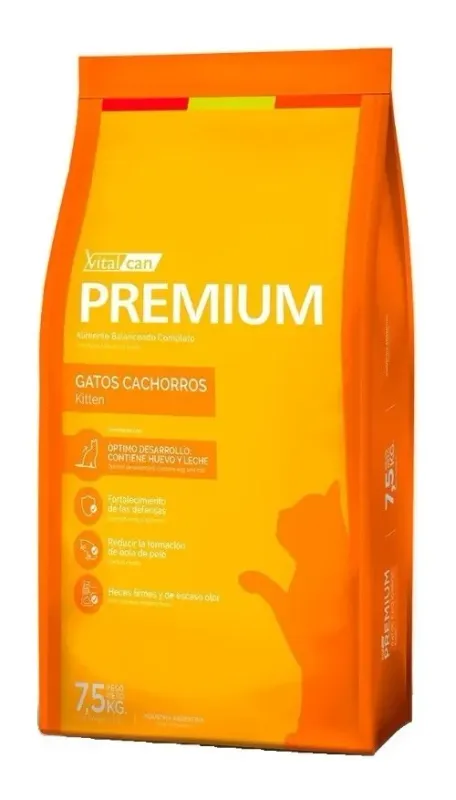 COMIDA GATO VITAL CAN PREMIUM KITTEN GATITO 7.5KG