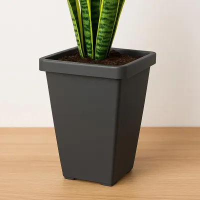 MACETA AZTECA PIRAMIDAL 30CM