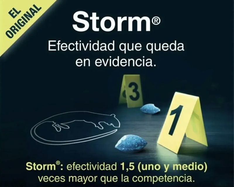 STORM 1 kg Raticida Muy Efectivo