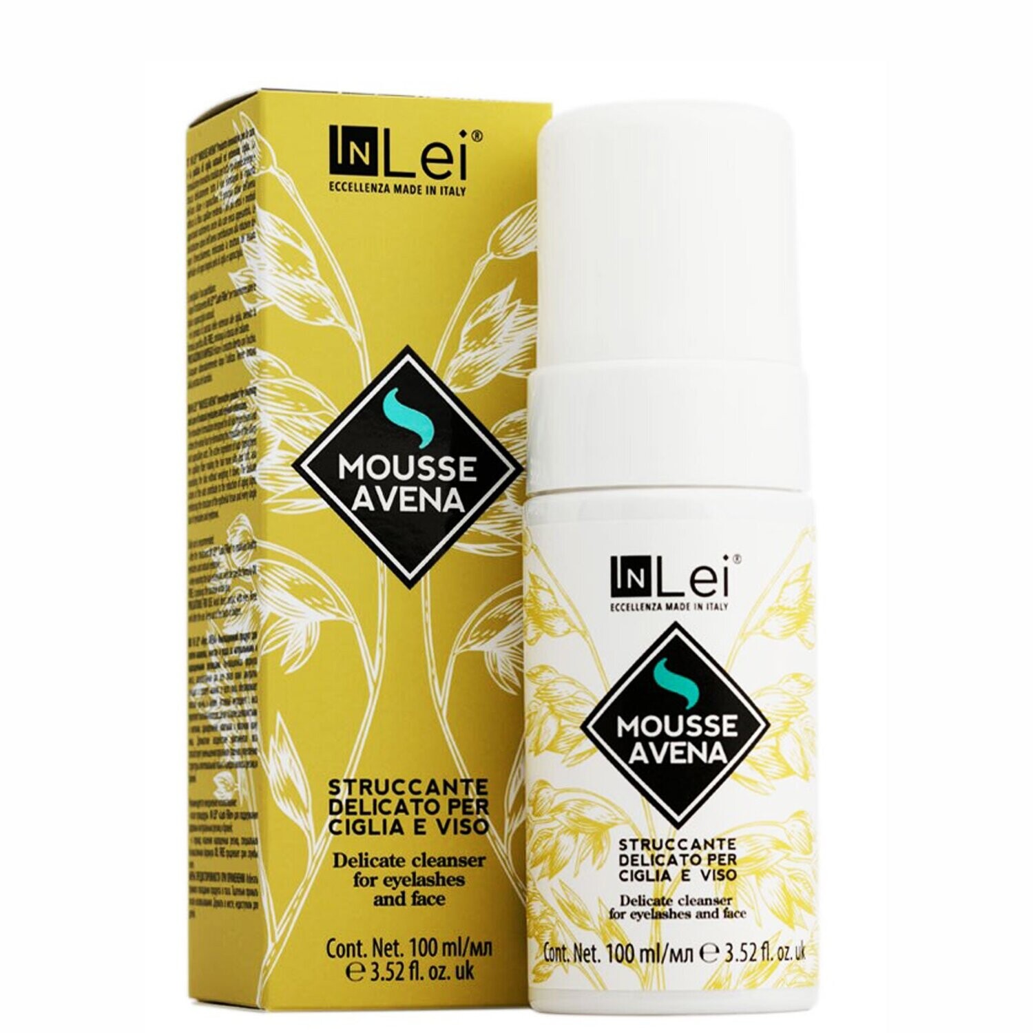 InLei Delicate Mousse Avena Cleanser