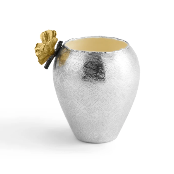 MICHAEL ARAM Bud Vase BUTTERFLY Ginkgo