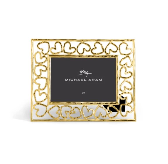 MICHAEL ARAM Frame Heart 4x6 Gold MICHAEL ARAM Frame Heart 4x6 Gold