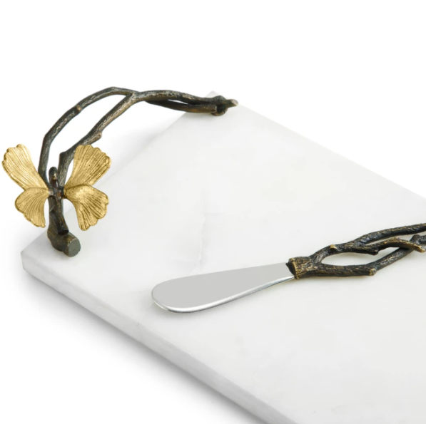 MICHAEL ARAM Butterfly Ginkgo Small Cheese Board